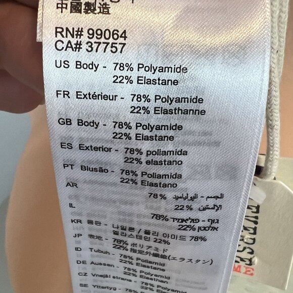 Billabong Sun Tribe Reversible Bikini Top Size Large Trilet NWT - Picture 16 of 16